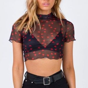 Princess Polly Romi Top Black